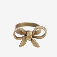Madam Stoltz - Iron Napkin Ring with Bow