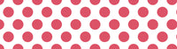 Washi Tape - Dot Shocking Red