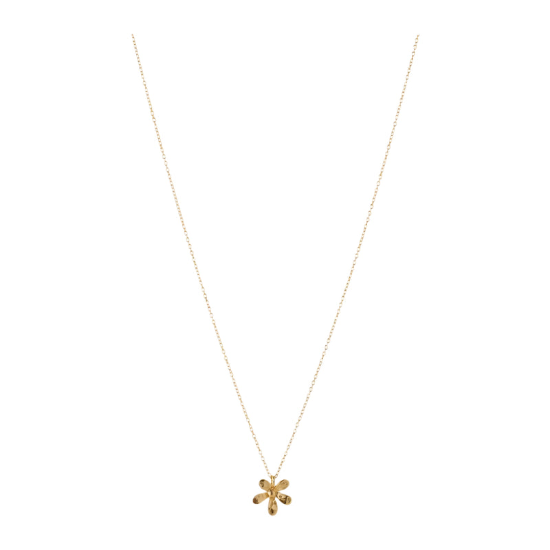 Wild Poppy Necklace - Gold Plated