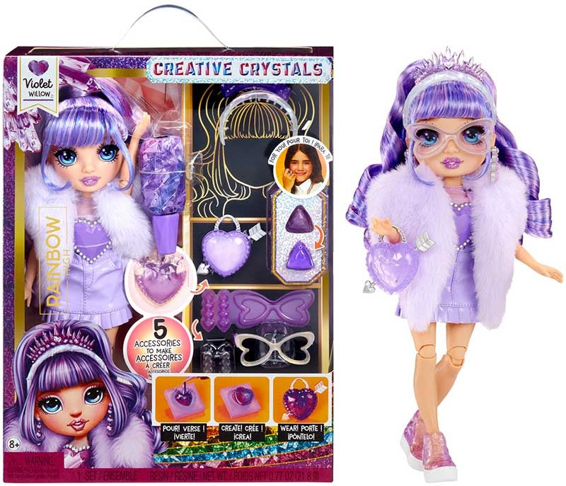 Rainbow High Junior High PJ Party Fashion Doll - Violet