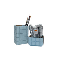 Tile Toothbrush Holder - Swimming Pool Blue