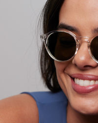 #D Polarized Sunglasses - Crystal