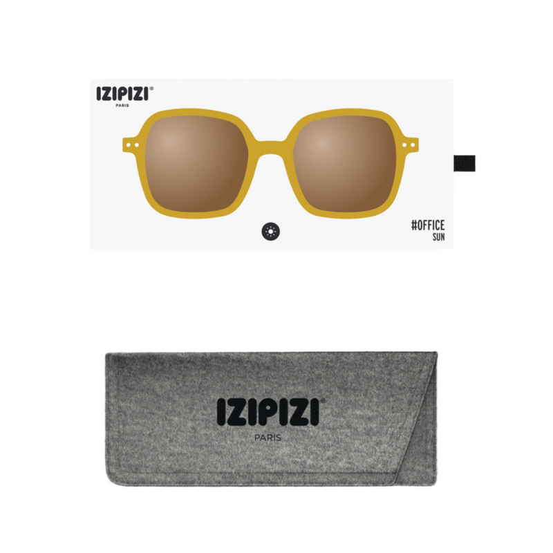 #Office Sunglasses - Golden Green