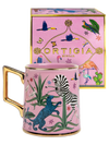 ORTIGIA - Ceramic Tazza - Jungle Pink
