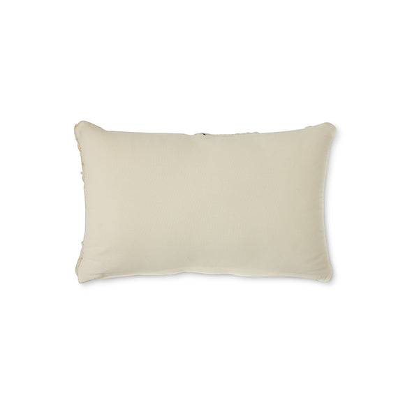 Natural Wool Striped Cushion