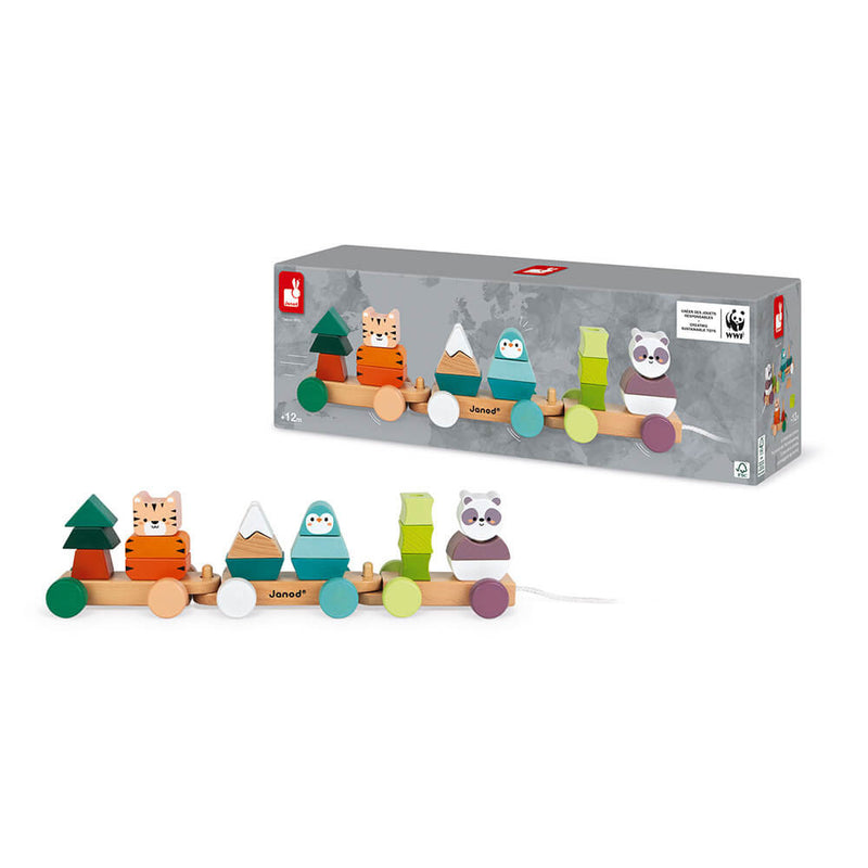 Janod - The Animal Ride Train