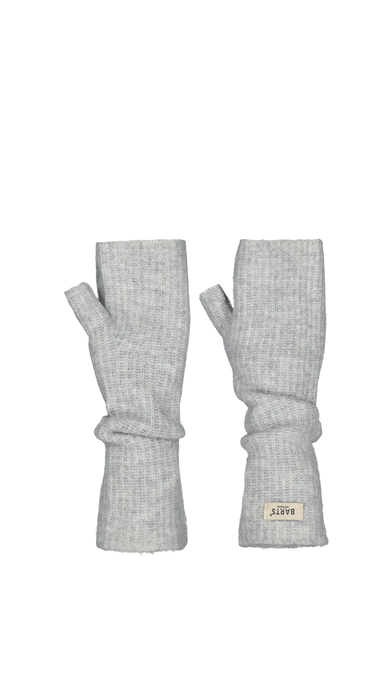 Darty Fingerless Gloves - Heather Grey