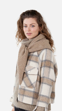 Darty Scarf - Light Brown