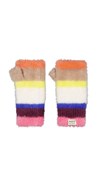Kumana Fingerless Gloves Kids - Magenta (Size 3-4)