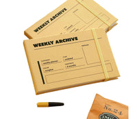 Iconic Undated Weekly Archive Planner - Sunglow