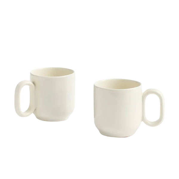 Barro Cup - Set Of 2 - Off White