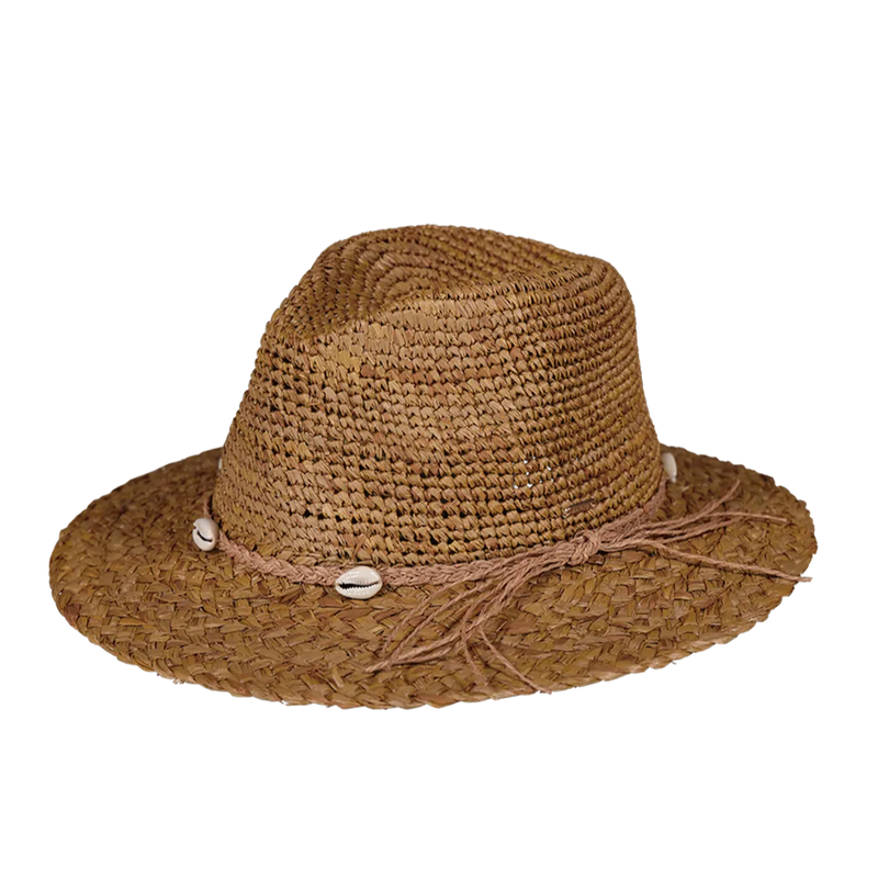 Alora Hat - Light Brown - Medium
