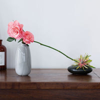 Sacco Vase Porcelain 03 - Grey