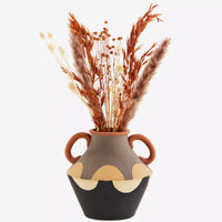 Madam Stoltz - Hand-painted Terracotta Vase