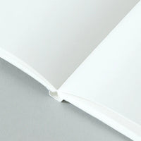 Limited Edition - A6 Pocket Layflat Notebook Plain Pages - Enid print Turquoise/Red