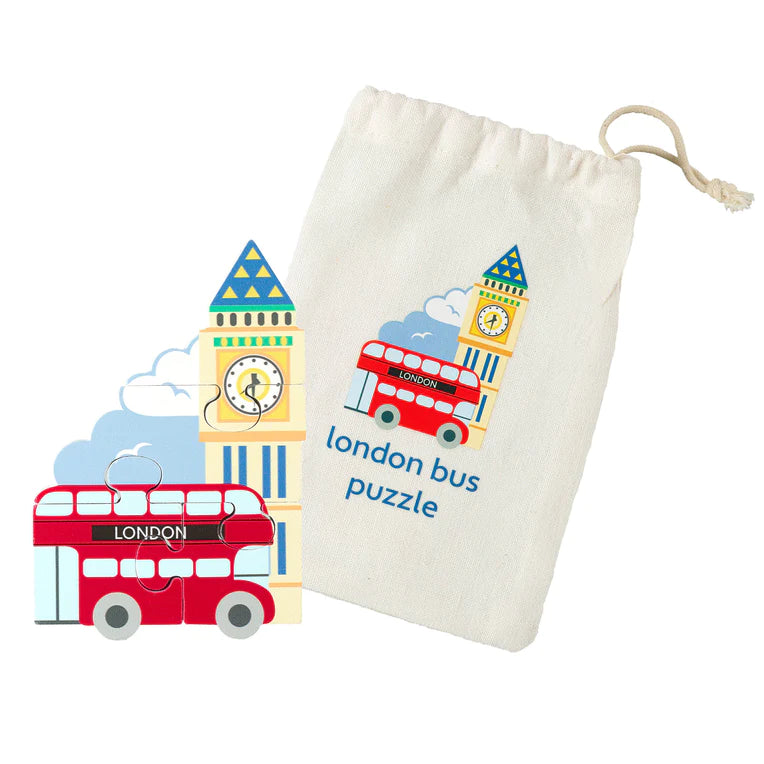Orange Tree Toys - Mini Puzzle - London Bus