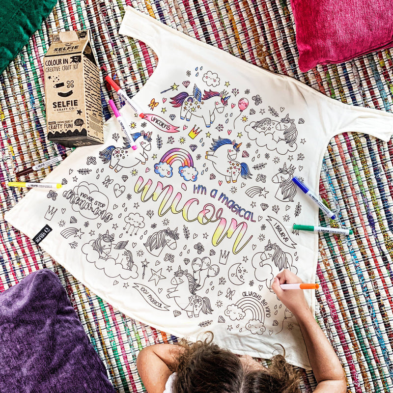 Selfie Craft Co - Unicorn Colour In Cape