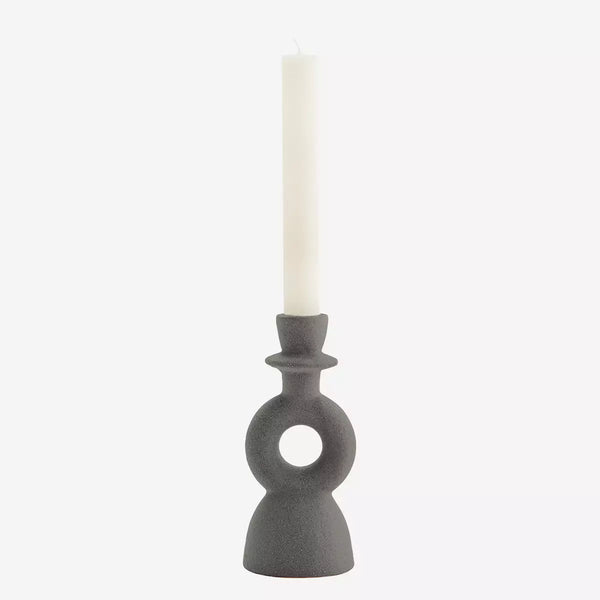 Madam Stoltz - Stoneware Candle holder