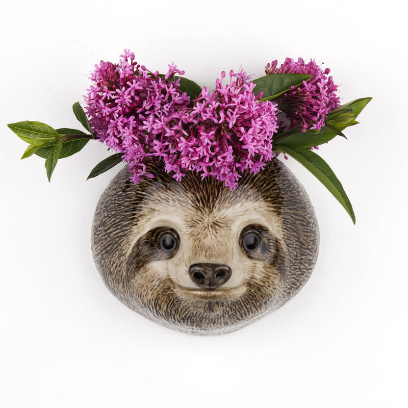 Sloth Wall Vase