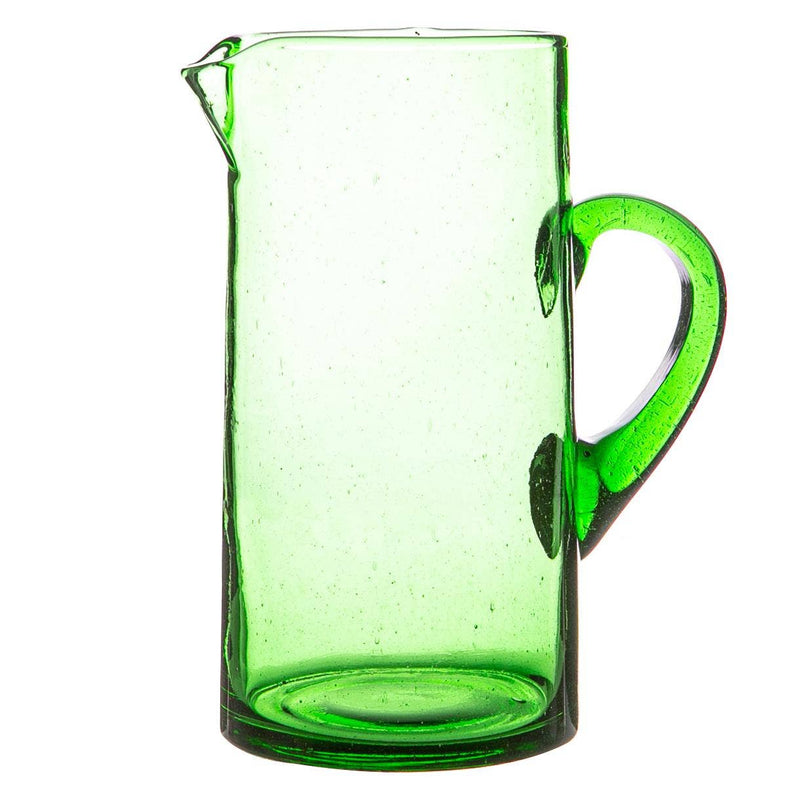 Nicola Spring - Jebel Recycled Glass Jug - 1L - Green