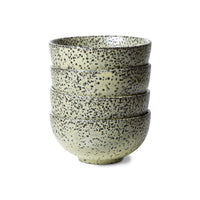 gradient Ceramics: Bowl green (set of 4)