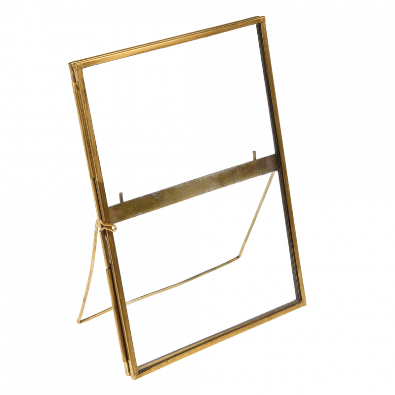 Standing Brass Frame 18x13cm