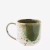 Stoneware Mug - Green/White