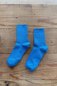 Her Socks - Electric Blue