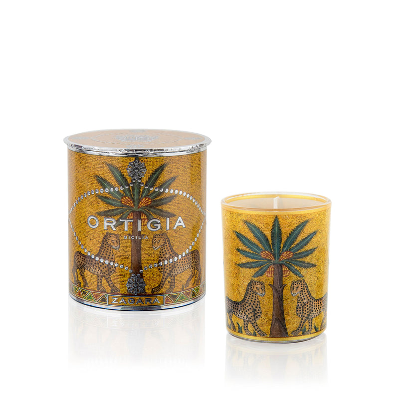 Zagara Decorated Candle