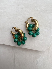 Sura Hoops - Malachite