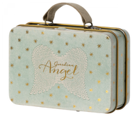 Angel Mouse in Suitcase