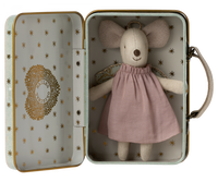 Angel Mouse in Suitcase