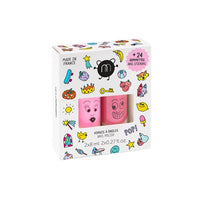 Nail Polish Duo with Stickers