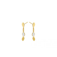 Flake Earrings - Gold Plated