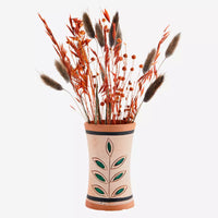Madam Stoltz - Hand Painted Terracotta Vase
