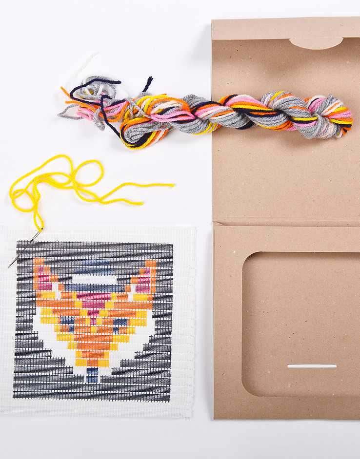 Sozo - Picture Frame Needlepoint Kit - Fox