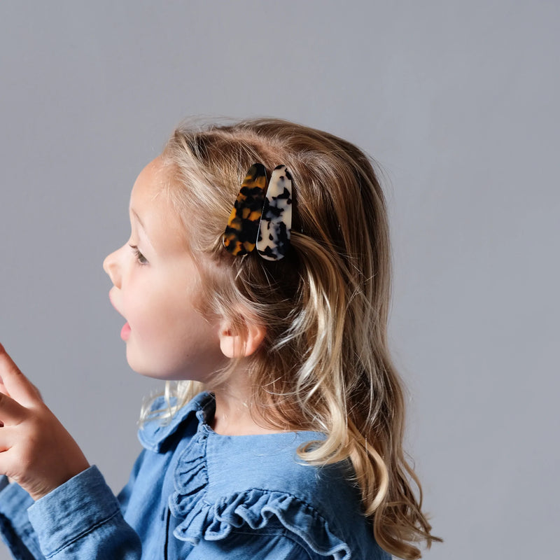 Mimi & Lula - Tortoise Resin Clips