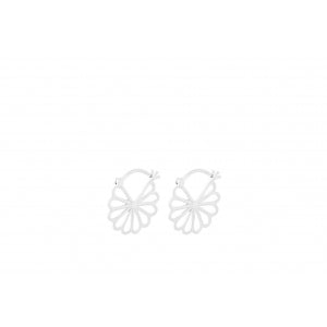 Small Bellis Earrings - Silver