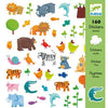 Djeco - Paper Stickers - Animals