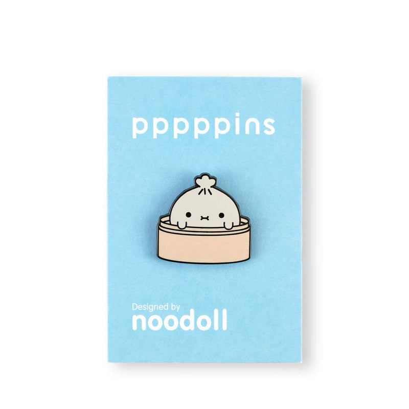 Noodoll - Ricebao Steamed Bao Bun Hard Enamel Pin