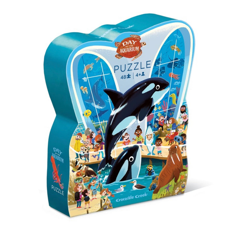 Crocodile Creek - 48 pc Day at the Aquarium