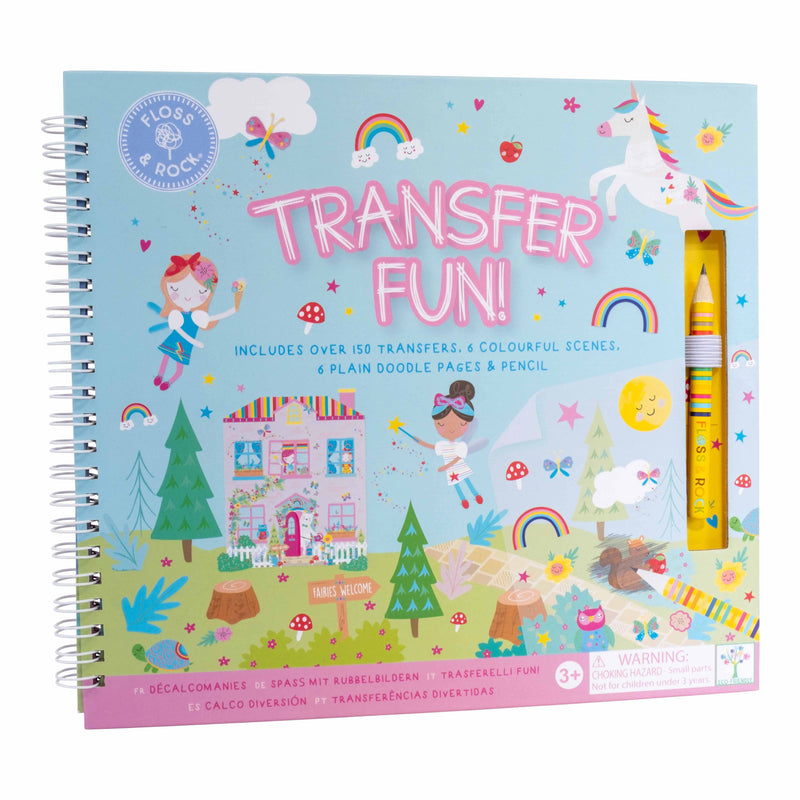 Floss and Rock - UK - Rainbow Fairy Transfer Fun