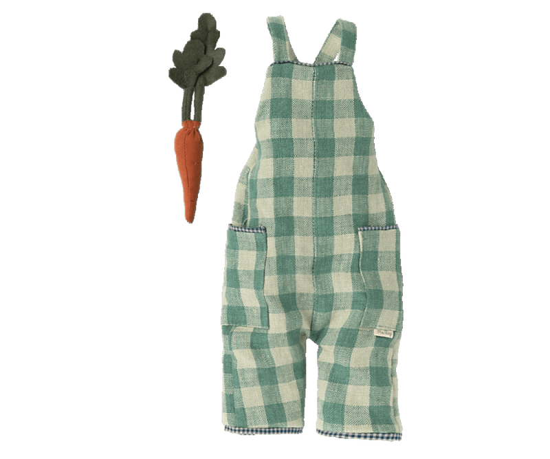 Size 3 Rabbit with Overalls