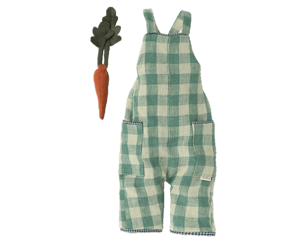 Size 3 Rabbit with Overalls