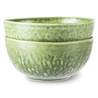 The Emeralds - Ceramic Bowl - Organic