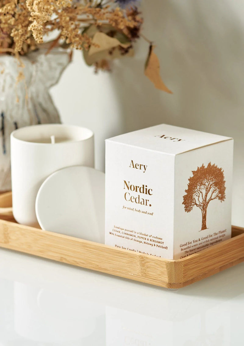 Nordic Cedar Scented Candle