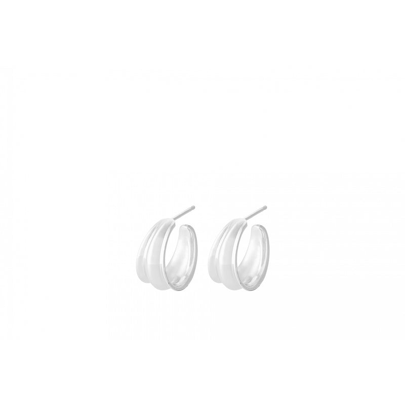 Ocean Shine Earrings - Silver