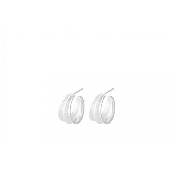 Ocean Shine Earrings - Silver