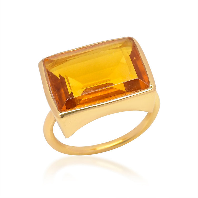 Lenny Ring - Citrine