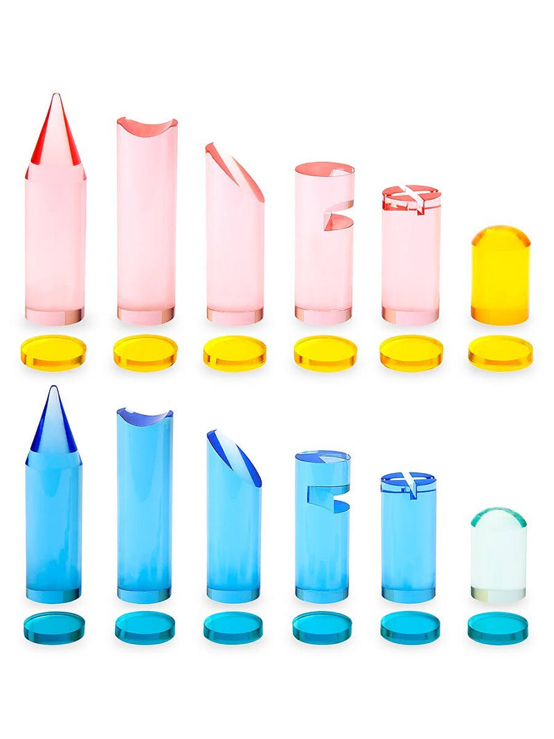 Sunny Life - Lucite Chess and Checkers